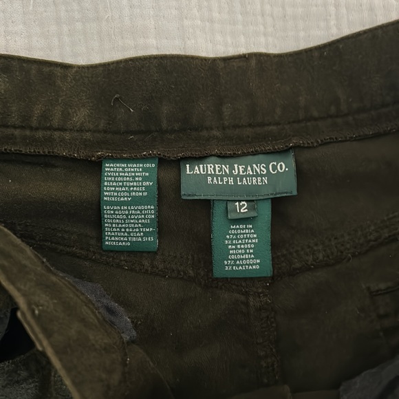 Ralph Lauren dark green pants size 12 vintage - Picture 5 of 10